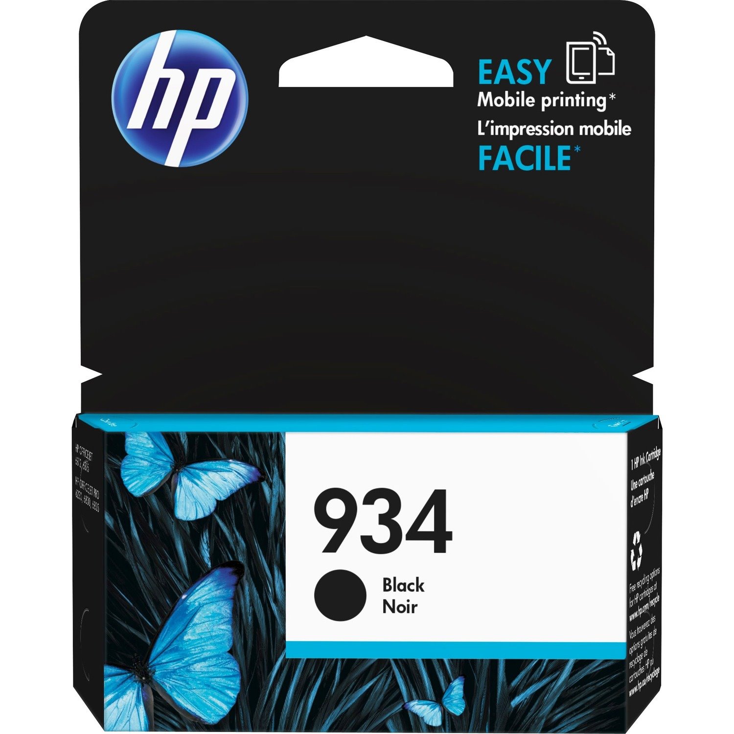 HP 934 Original Inkjet Ink Cartridge - Black Pack