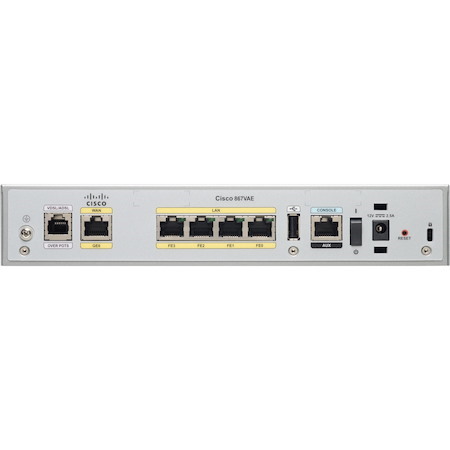 Cisco 867VAE Integrated Services Router