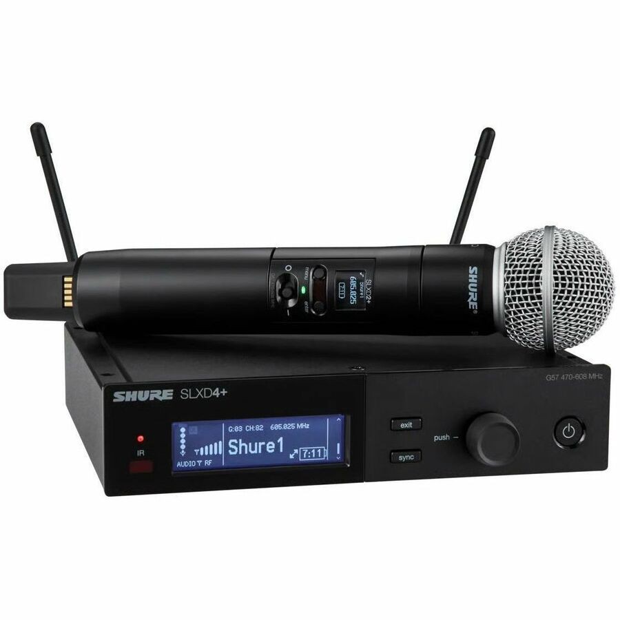 Shure SLXD24+/58 Digital Wireless Handheld Microphone System with SM58 Capsule