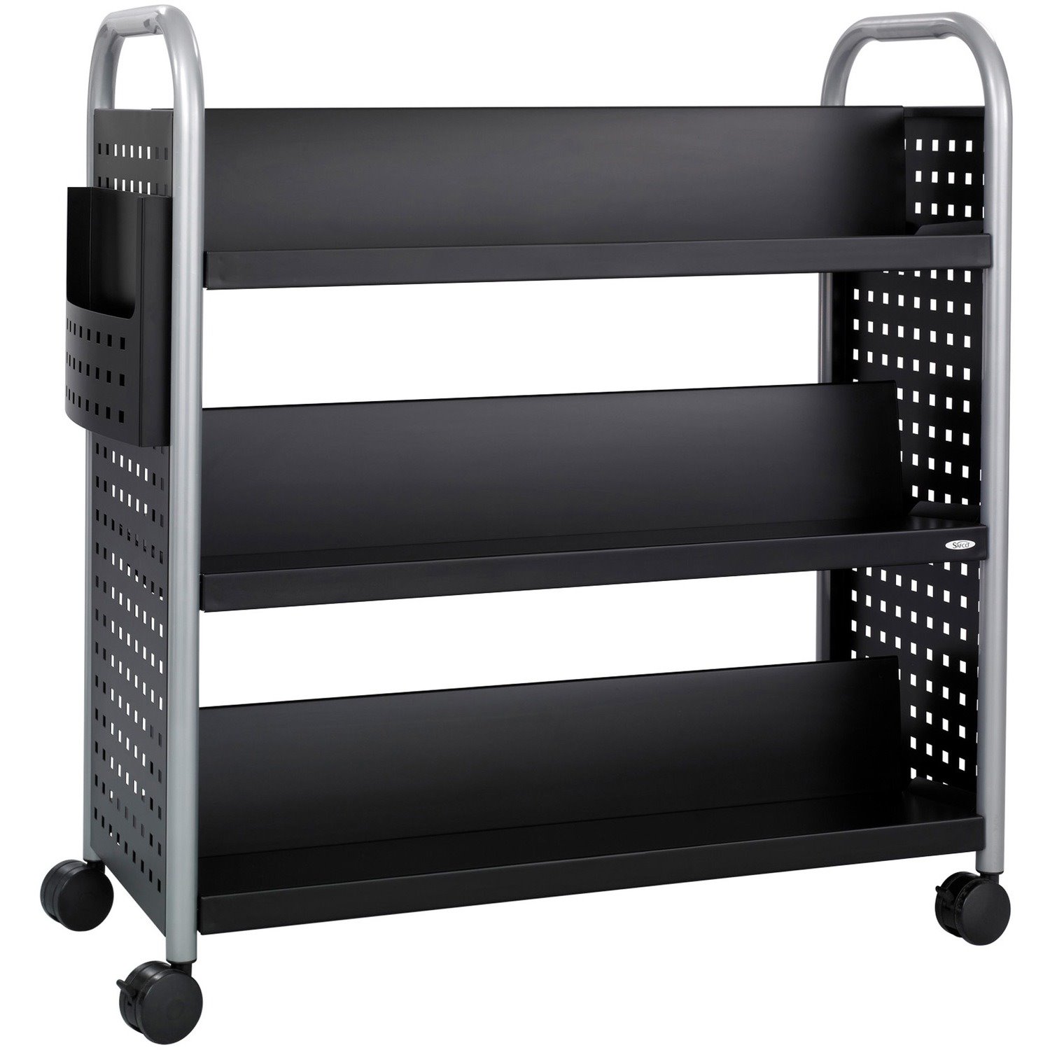 Safco Scoot Double Sided Book Cart