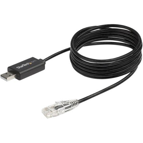 StarTech.com 6 ft / 1.8 m Cisco USB Console Cable - USB to RJ45 Rollover Cable - Transfer rates up to 460Kbps - M/M - Windows&reg;, Mac and Linux&reg; Compatible