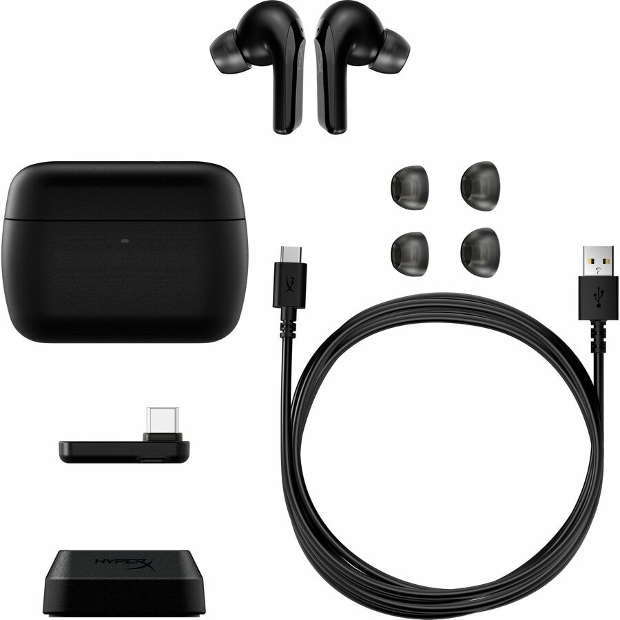 HyperX Cloud MIX True Wireless Earbud Stereo Gaming Earset - Black
