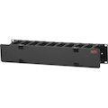 APC by Schneider Electric Cable Organizer - Black - 1 Each Pack
