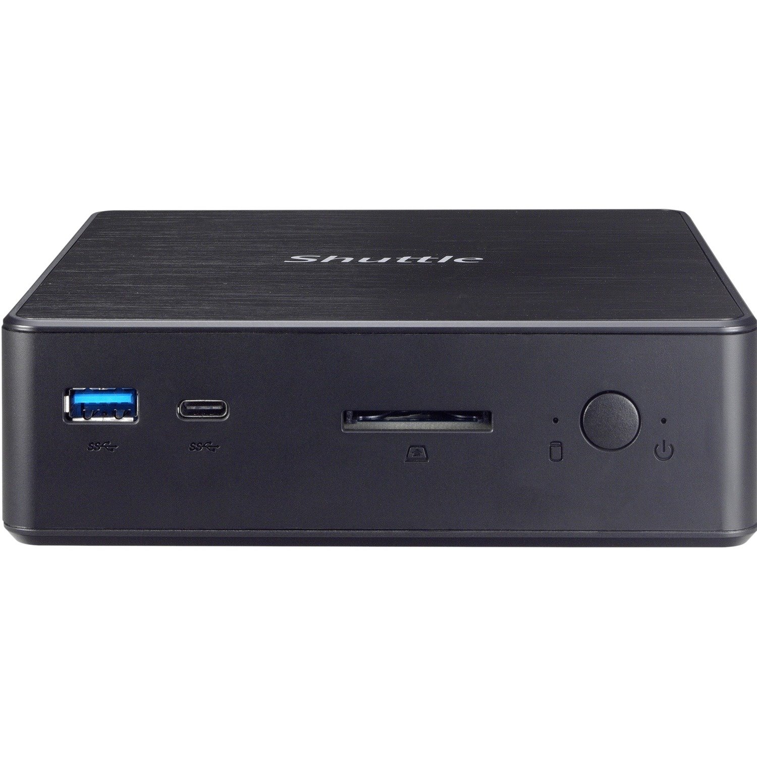 Shuttle XPC nano NC02U3 Barebone System - Mini PC - Core i3 6th Gen i3-6100U 2.30 GHz