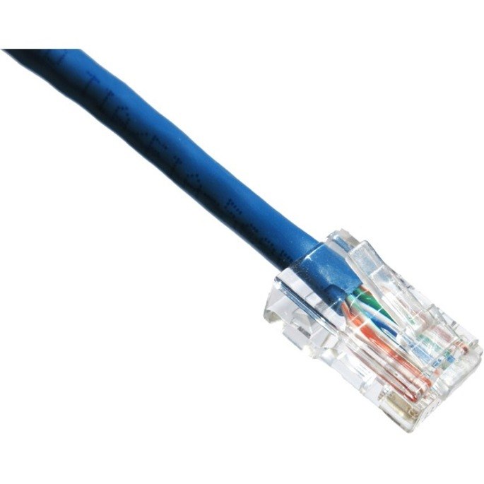 Axiom 18-INCH CAT6 550mhz Patch Cable Non-Booted (Blue)