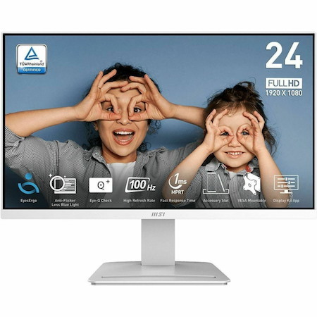 MSI Pro MP2412W 24" Class Full HD LCD Monitor - 16:9 - Black