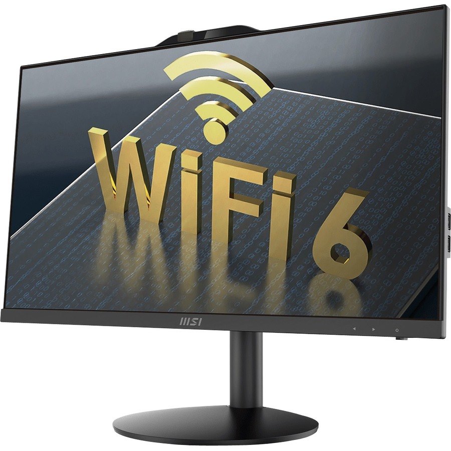 MSI PRO AP242 12M-217US All-in-One Computer - Intel Core i7 12th Gen i7-12700 - 16 GB - 500 GB SSD - 23.8" Full HD - Desktop - Black