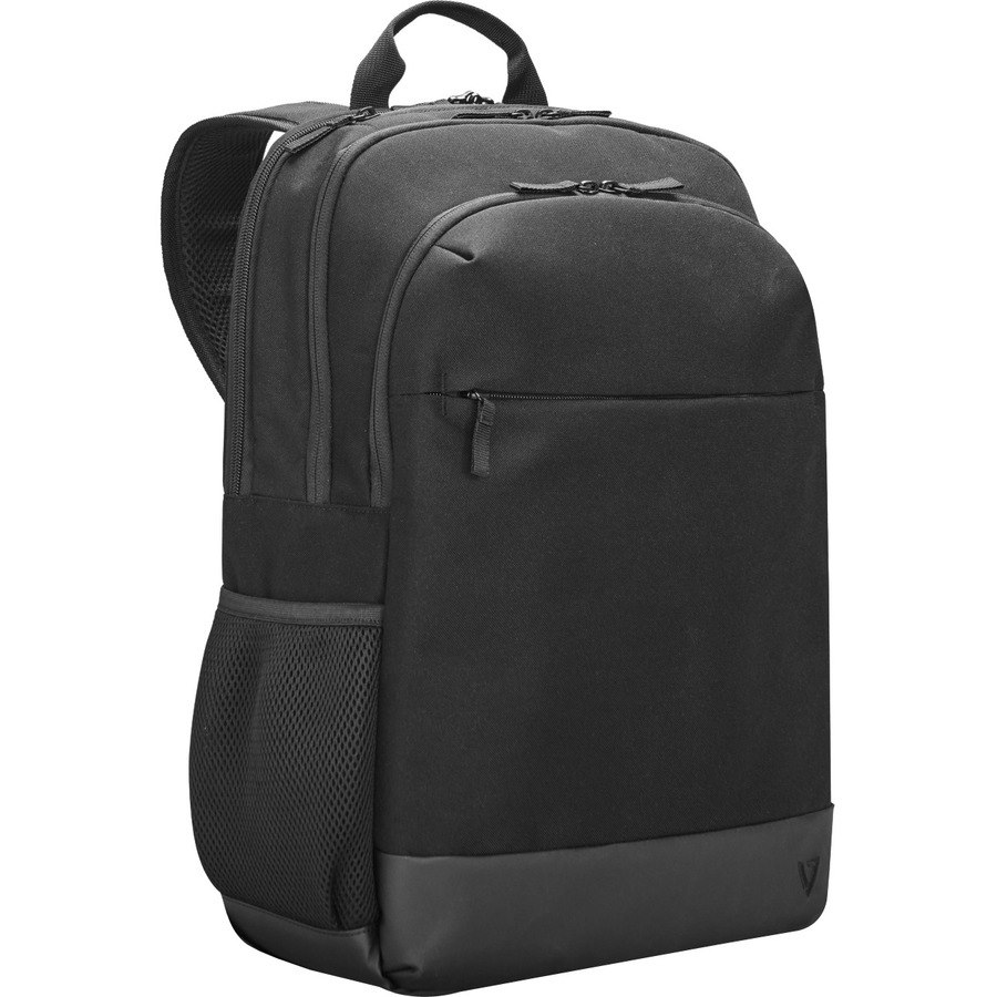 V7 Eco-Friendly CBP17-ECO-BLK Carrying Case (Backpack) for 17" to 17.3" Notebook - Black