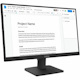 Lenovo ThinkVision S22-4e 22" Class Full HD LED Monitor - 16:9 - Raven Black