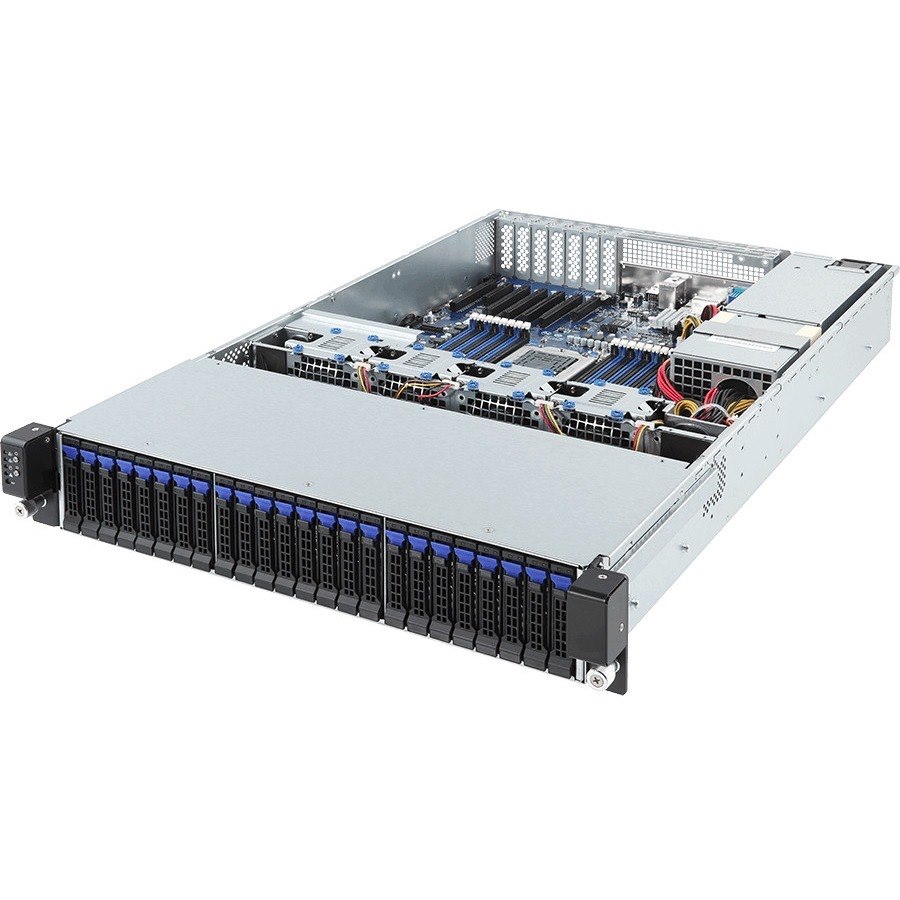 Gigabyte R271-Z31 Barebone System - 2U Rack-mountable - Socket SP3 - 1 x Processor Support