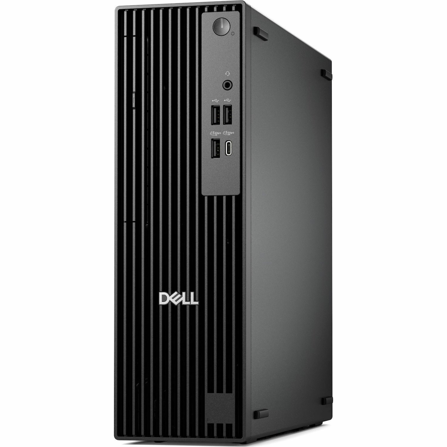 Dell Pro QCS1250 Desktop Computer - Intel Core Ultra 7 265 - vPro Technology - 16 GB - 512 GB SSD - Slim PC - Standard Black