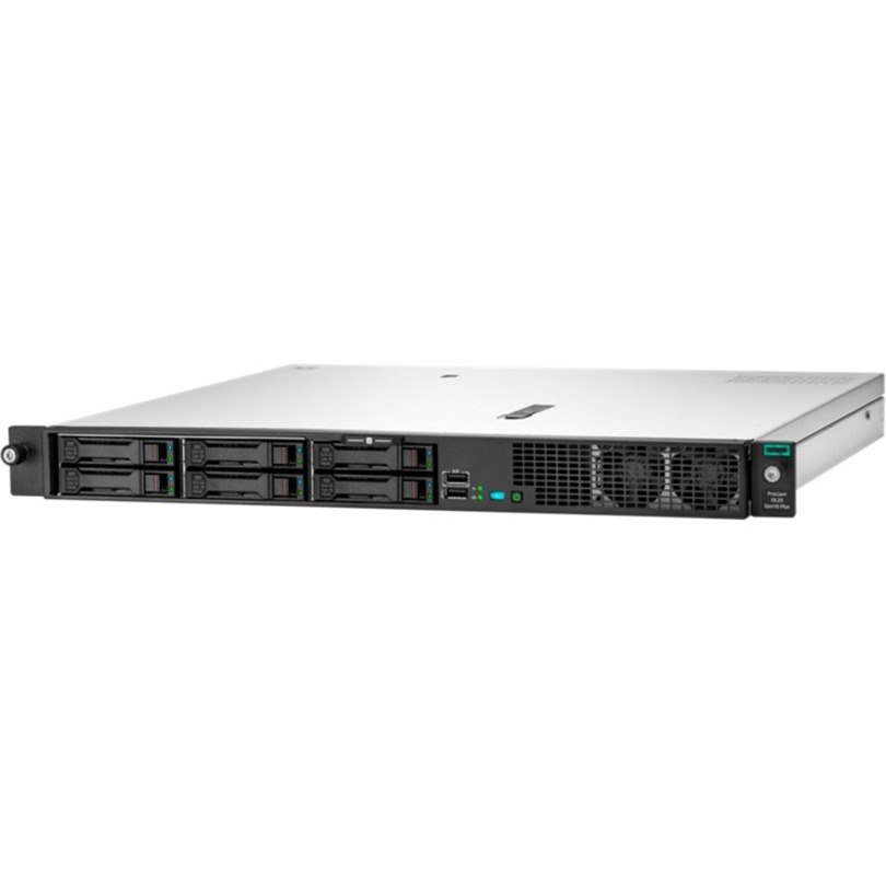 HPE ProLiant DL20 G10 Plus 1U Rack Server - 1 Xeon E-2314 2.80 GHz - 16 GB RAM - Serial ATA Controller