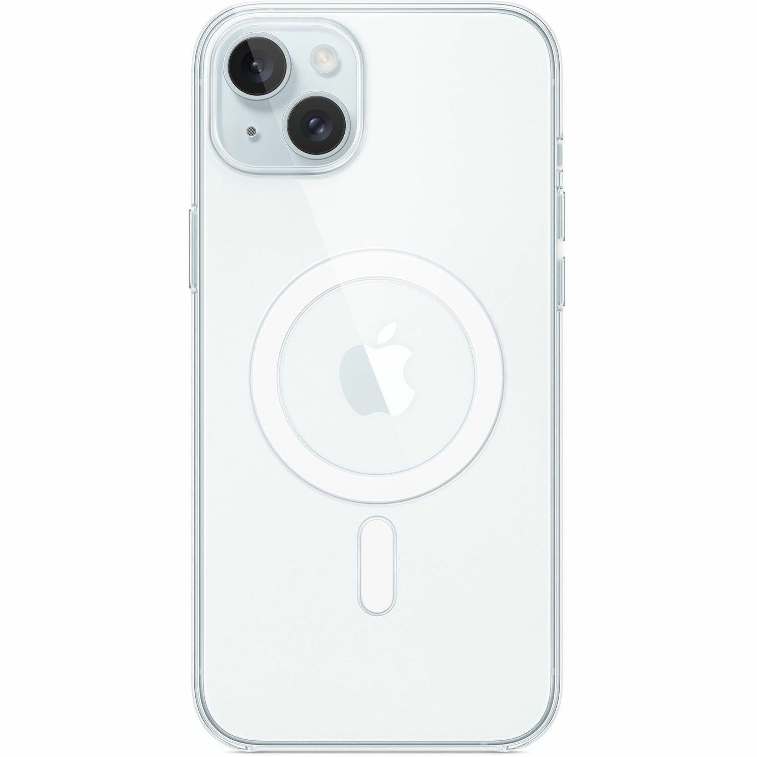 Apple H&uuml;lle f&uuml;r Apple iPhone 15 Plus Smartphone - Durchsichtig