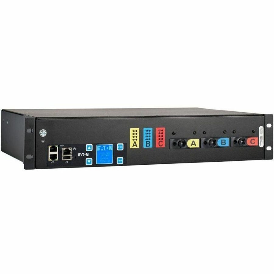 Eaton Managed PDU, 3PH, 2U, L21-30P input, 10 ft cord, (24) C13 Output, 24 Outlets