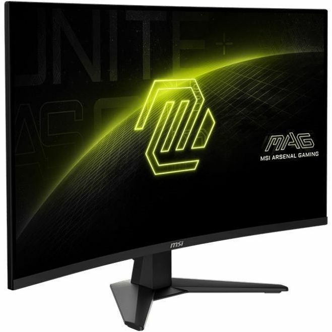 MSI MAG 32CQ6F 32" Class WQHD Curved Screen Gaming LED Monitor - 16:9 - Black