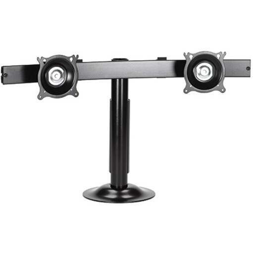 Chief Dual Display Grommet Desk Mount - Horizontal - For displays 10-24"