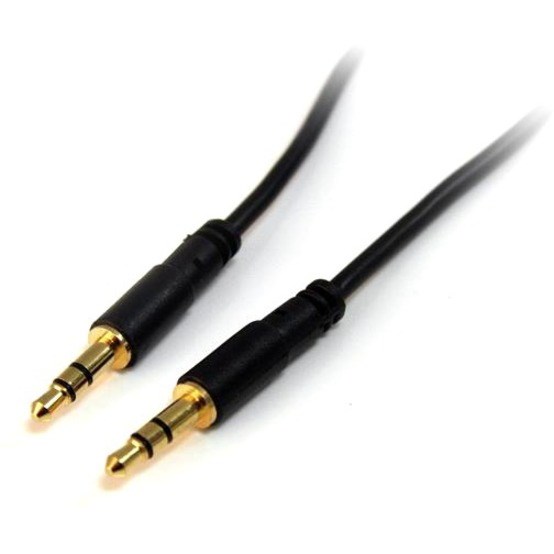 StarTech.com 6 ft Slim 3.5mm Stereo Audio Cable - M/M