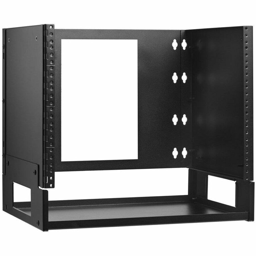 Eaton Tripp Lite Series 8U Wall-Mount Bracket with Shelf for Small Switches and Patch Panels, Hinged