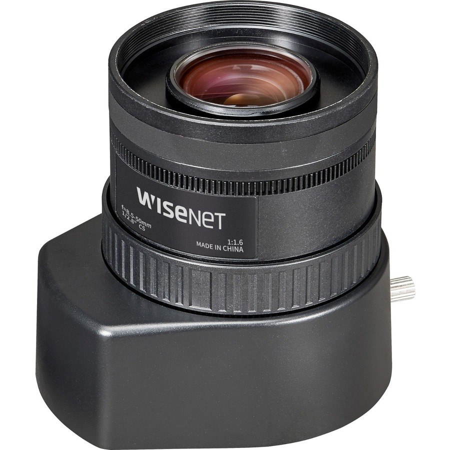 Wisenet SLA-M8550D - 8.50 mm to 50 mmf/1.6 - Zoom Lens for CS Mount