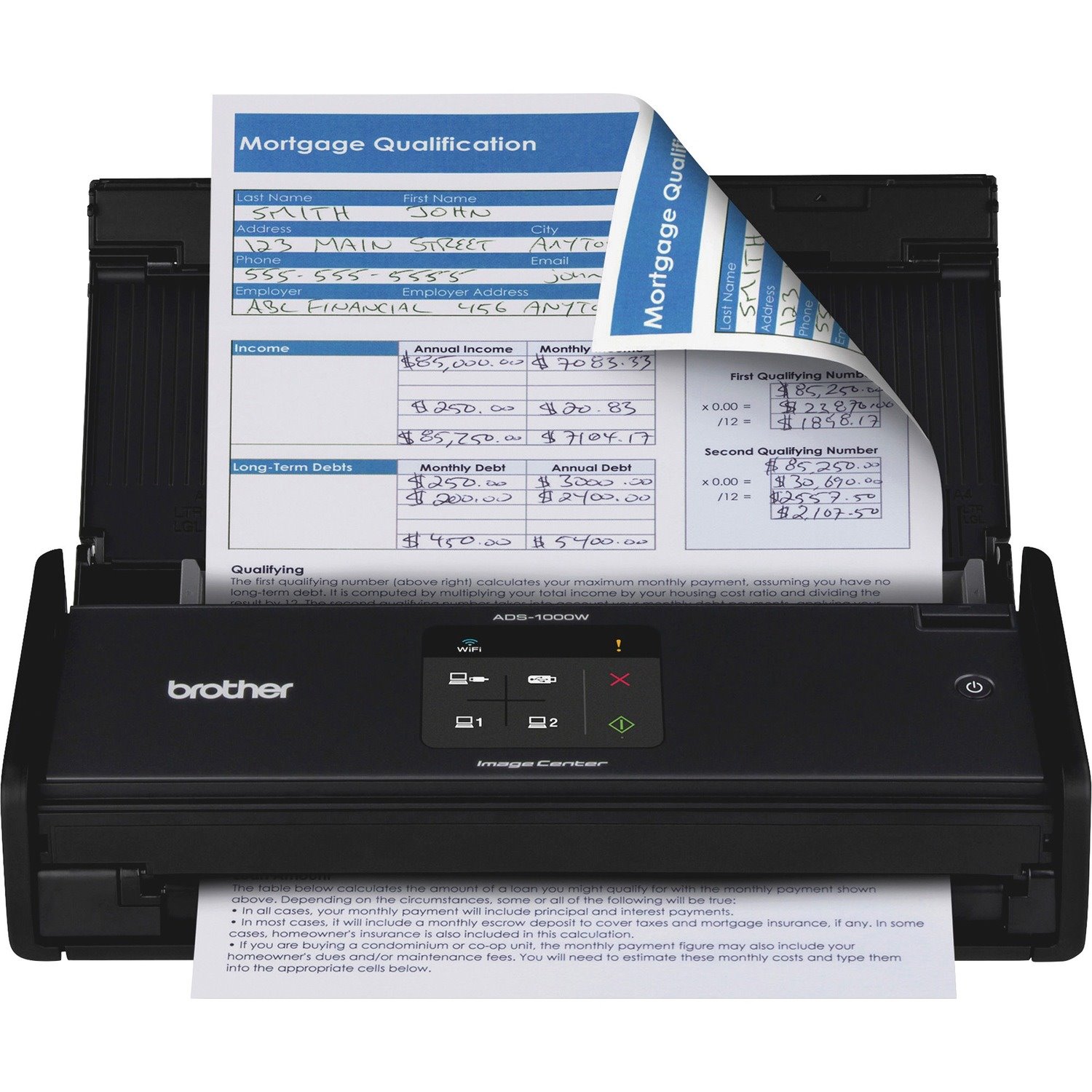 Brother Scanner ADS1000W