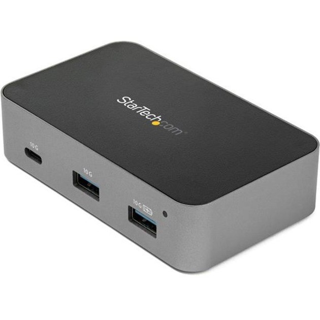 StarTech.com 3 Port USB C 3.2 Gen 2 Hub with Ethernet Adapter - 10Gbps USB Type C to 2x USB-A 1x USB-C - Powered Hub w/ Fast Charging