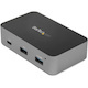 StarTech.com 3 Port USB C 3.2 Gen 2 Hub with Ethernet Adapter - 10Gbps USB Type C to 2x USB-A 1x USB-C - Powered Hub w/ Fast Charging