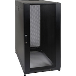 Eaton Tripp Lite Series 25U SmartRack Standard-Depth Half-Height Server Rack Enclosure, Doors and Side Panels