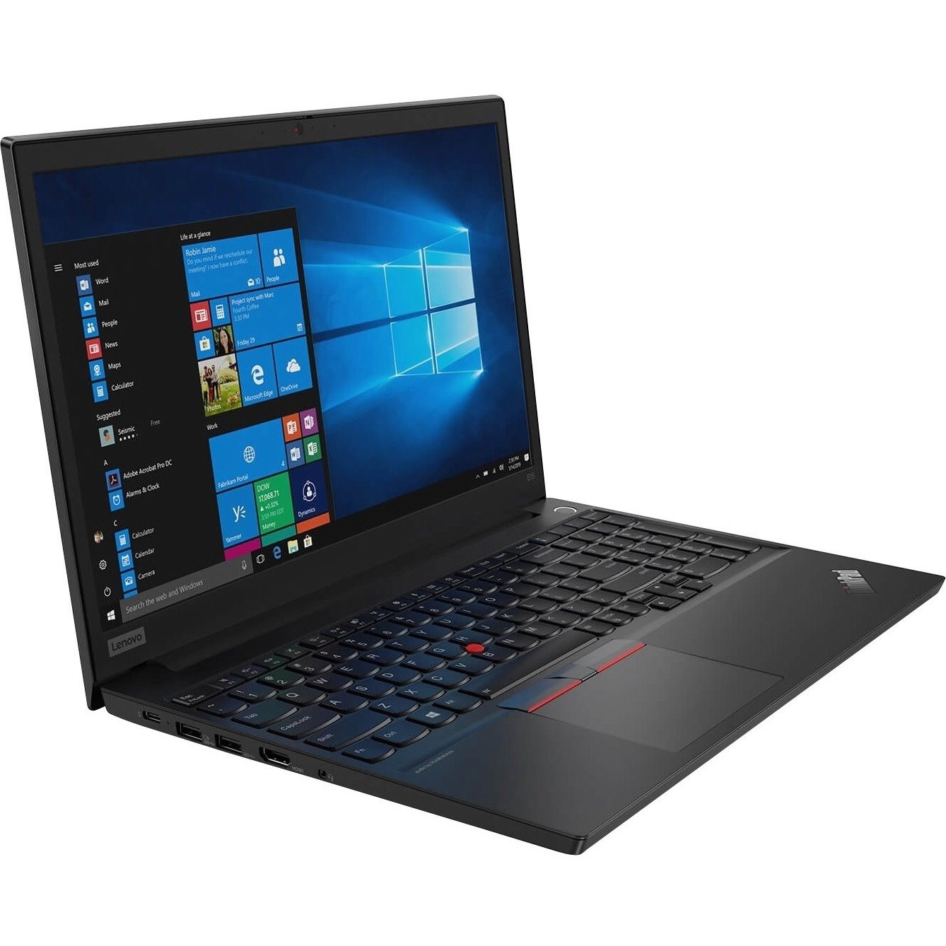 Lenovo ThinkPad E15 G2 20TDS06700 15.6" Touchscreen Notebook - Full HD - 1920 x 1080 - Intel Core i7-1165G7 Quad-core (4 Core) 2.80 GHz - 16 GB Total RAM - 512 GB SSD - Glossy Black