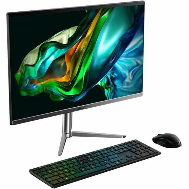 Acer Aspire C24-1300 C24-1300 All-in-One Computer - AMD Ryzen 5 7520U - 8 GB - 512 GB SSD - 60.5 cm (23.8") Full HD - Desktop