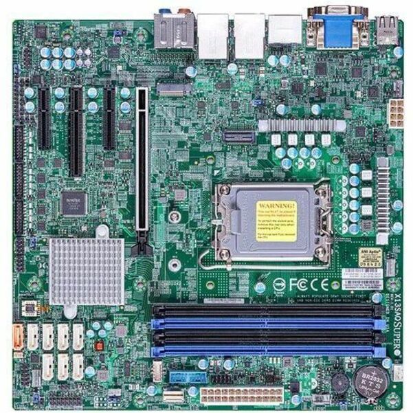 Supermicro X13SAQ Server Motherboard - Intel Q670E Chipset - Socket LGA-1700 - Micro ATX