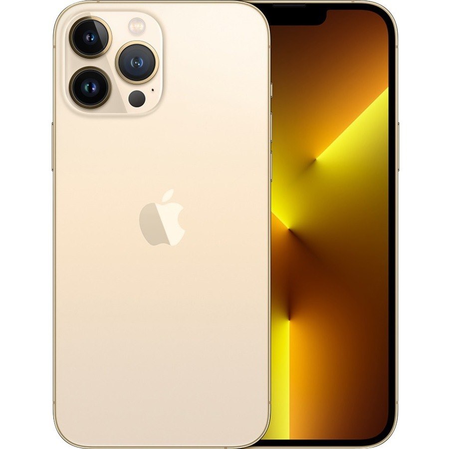 Apple iPhone 13 Pro A2638 256 GB Smartphone - 6.1" OLED 2532 x 1170 - Hexa-core (AvalancheDual-core (2 Core) 3.22 GHz + Blizzard Quad-core (4 Core) - 6 GB RAM - iOS 15 - 5G - Gold