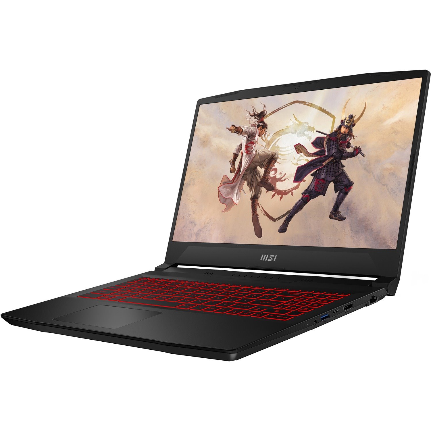 MSI Katana GF66 Katana GF66 11UE-617 15.6" Gaming Notebook - Full HD - Intel Core i7 11th Gen i7-11800H - 16 GB - 512 GB SSD - Black