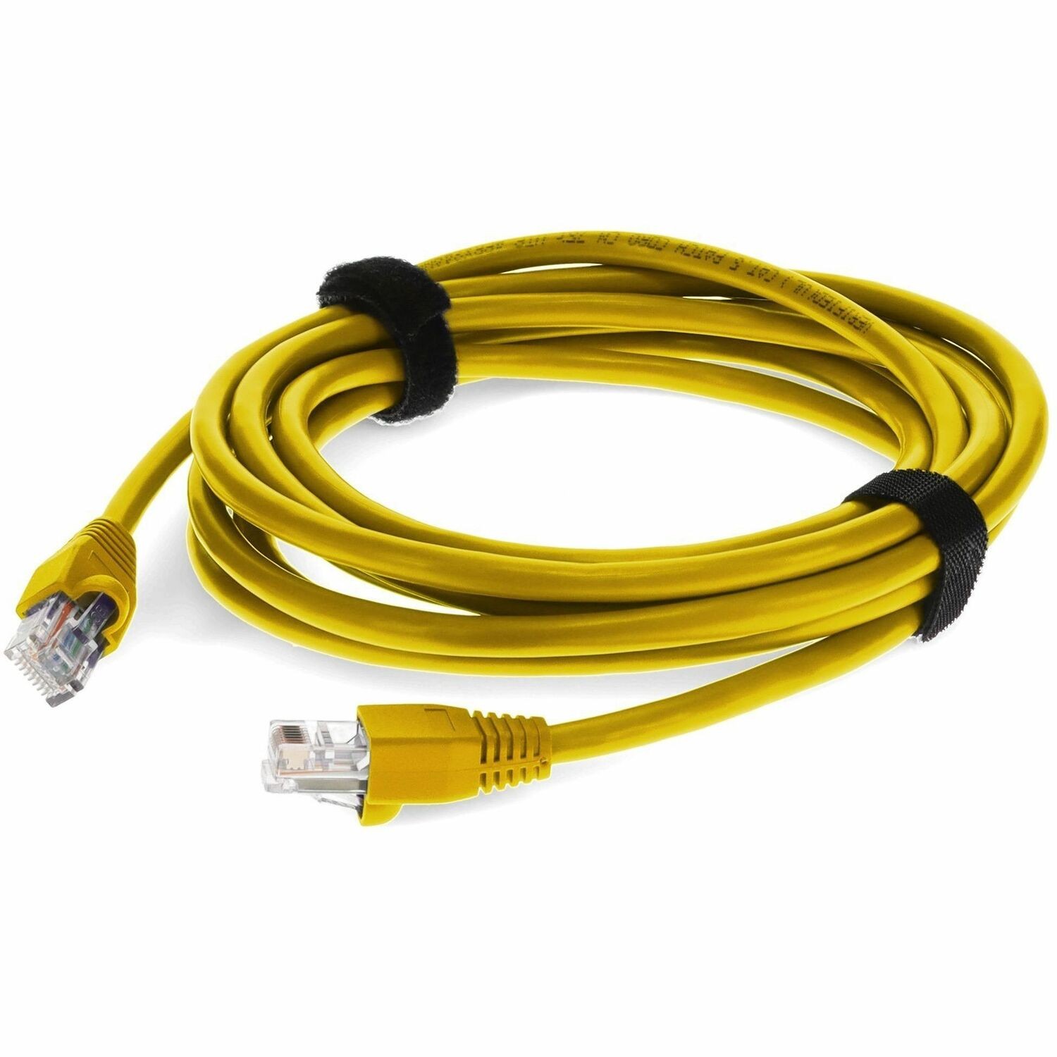 Addon Networks 10FT Cat5e Cable Yellow RJ-45 Snagless Booted