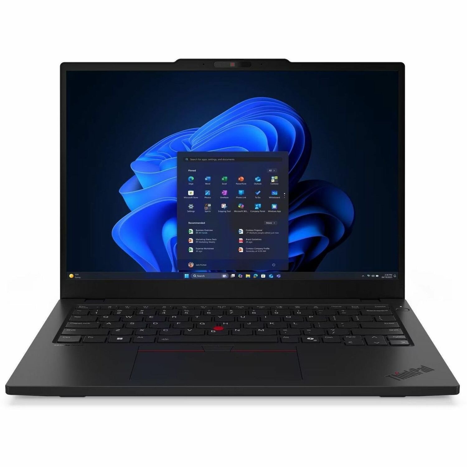 Lenovo ThinkPad L13 Gen 6 21R5001HAU 13.3" Notebook - WUXGA - Intel Core Ultra 5 225U - 16 GB - 512 GB SSD - English (US) Keyboard - Black
