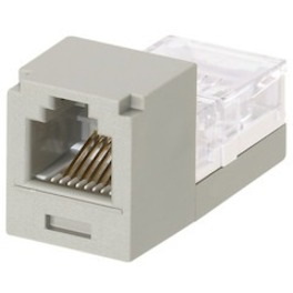 Panduit Category 3, 6-Position, 4-wire Universal Module. International Gray.