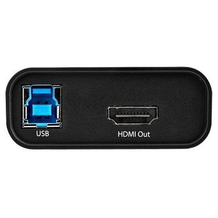 StarTech.com HDMI to USB C Video Capture Device UVC 1080p 60fps, External USB 3.0 HDMI Audio/Video Capture/Live Streaming/Recorder, TAA