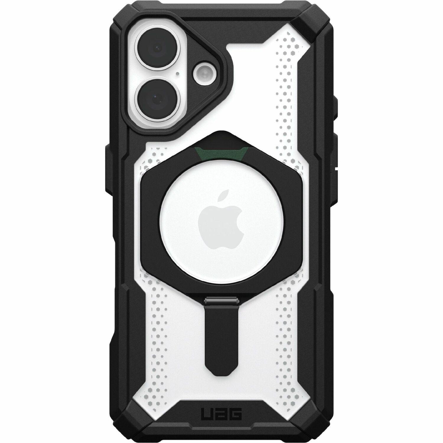 Urban Armor Gear Plasma XTE iPhone 16 Case - Black/Clear