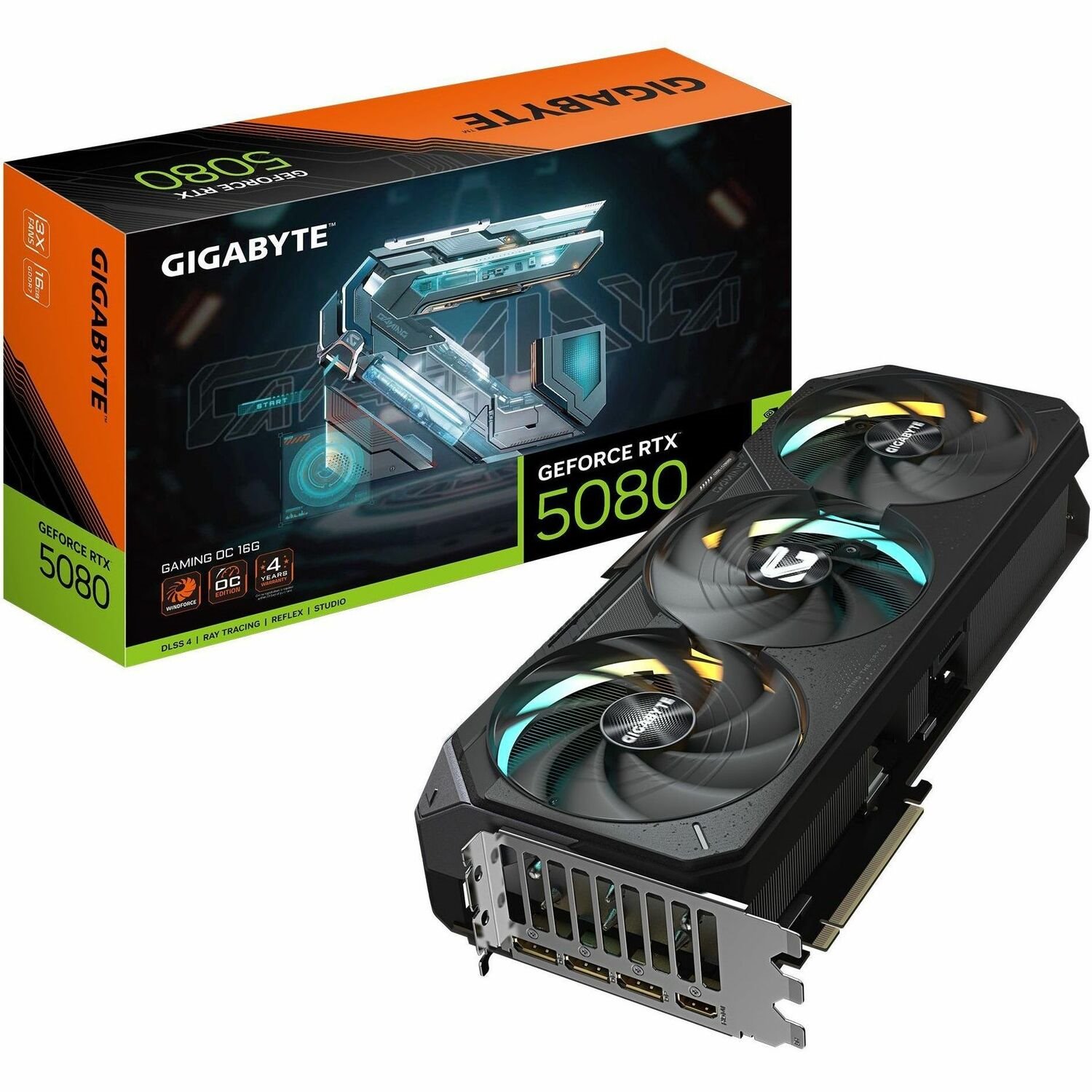 Aorus NVIDIA GeForce RTX 5080 Graphic Card - 16 GB GDDR7