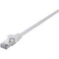 V7 White Cat7 Shielded & Foiled (SFTP) Cable RJ45 Male to RJ45 Male 1m 3.3ft