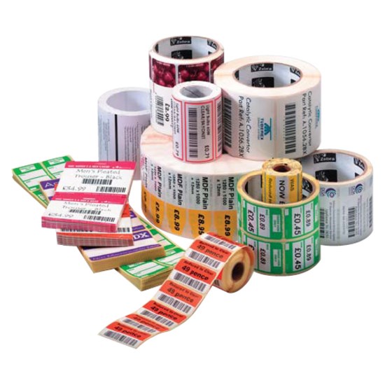 Zebra Label Paper 4 x 1.5in Direct Thermal Zebra Z-Select 4000D 1 in core