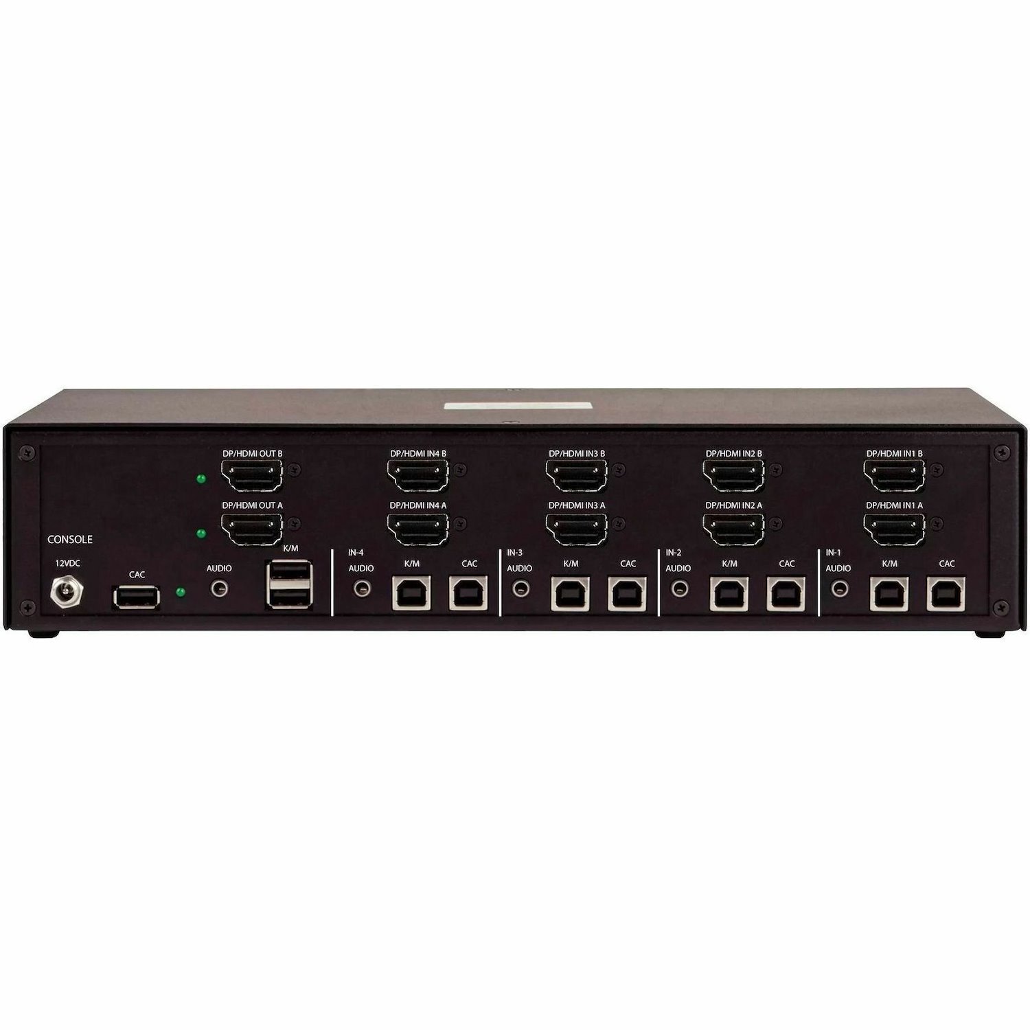 StarTech.com Secure 4-Port Dual-Monitor KVM Switch, HDMI or DisplayPort, 4K 60Hz, NIAP 4.0, CAC, Made in the USA