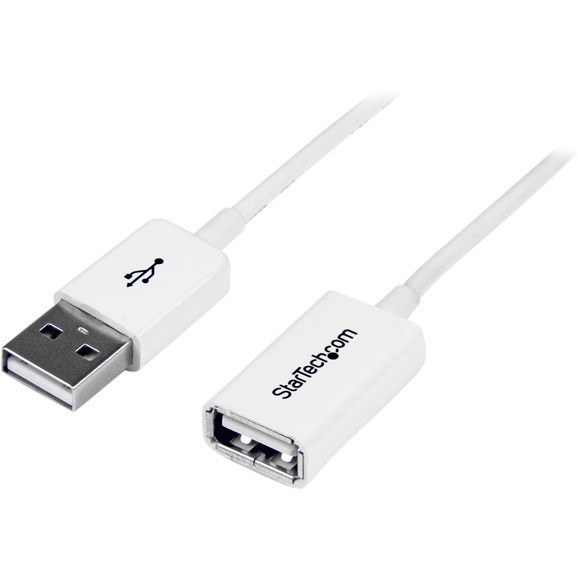 StarTech.com 3m White USB 2.0 Extension Cable A to A - M/F