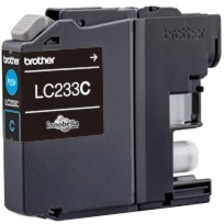 Brother LC233C Original Standard Yield Inkjet Ink Cartridge - Cyan Pack