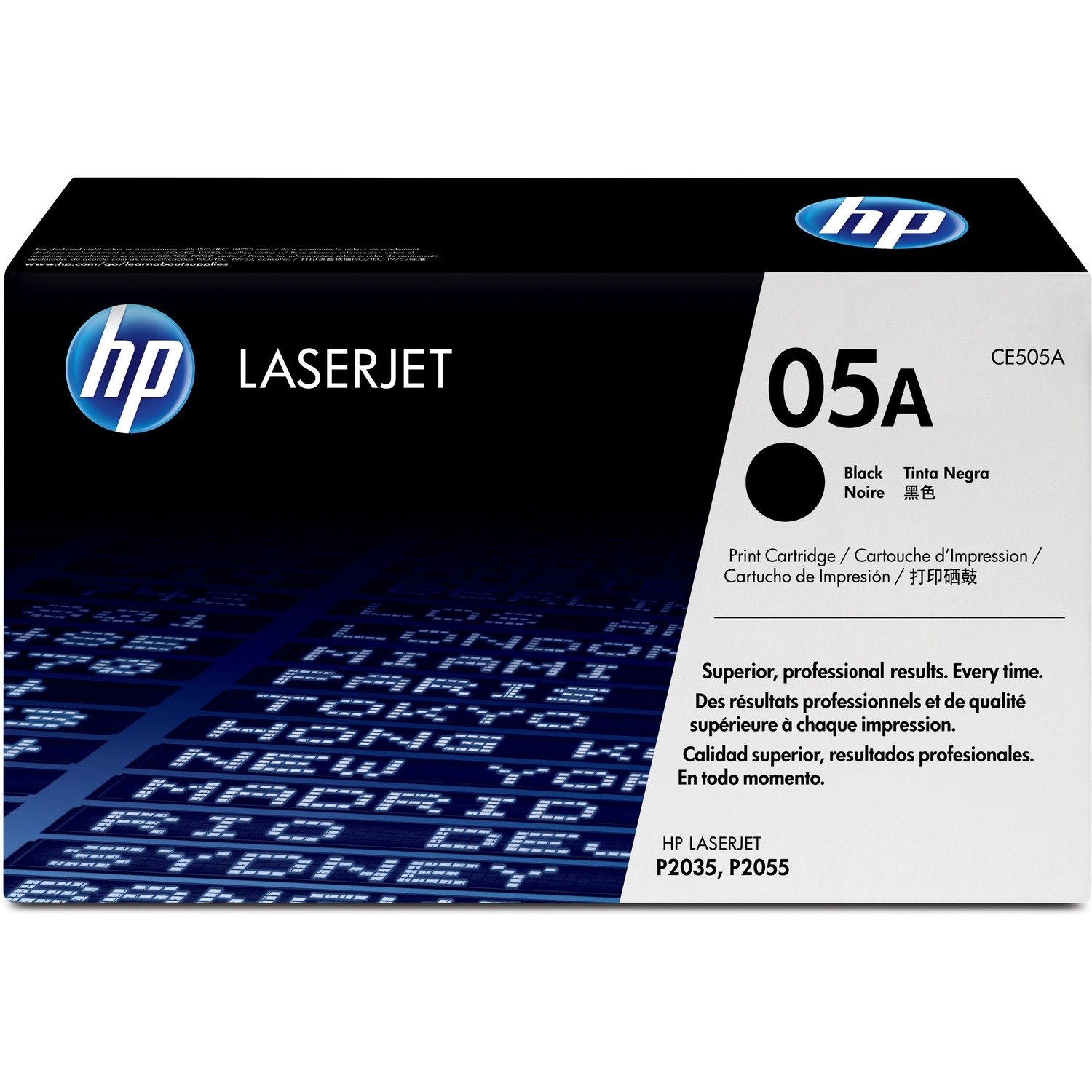 HP 05A Original Laser Toner Cartridge - Black - 1 Each