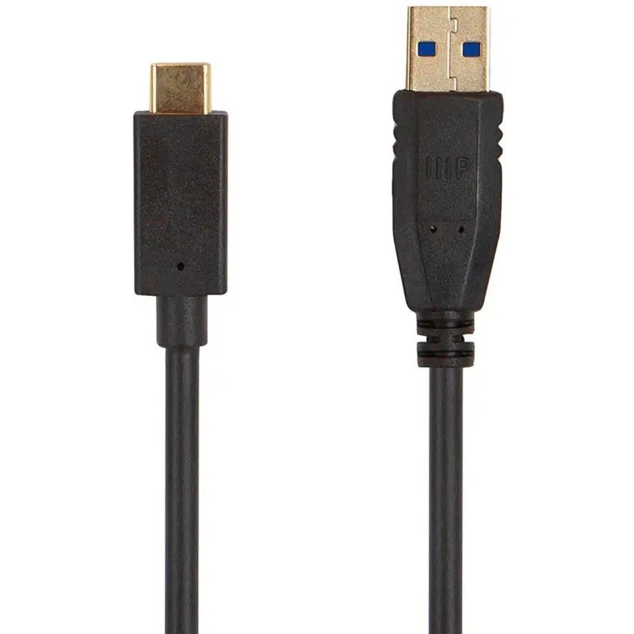 Monoprice Select USB 3.0 Type-C to Type-A Cable, 6ft, Black