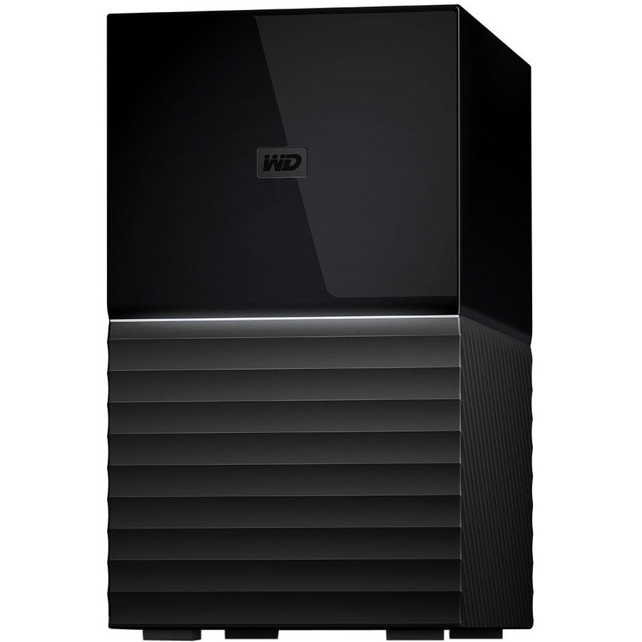 WD My Book Duo WDBFBE0160JBK-AESN 2 x Total Bays DAS Storage System - 16 TB HDD Desktop