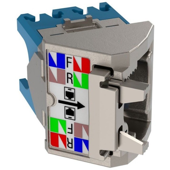 PanNet 45&deg; Angled Wire Cap for Cat 6A Shielded TG Jack
