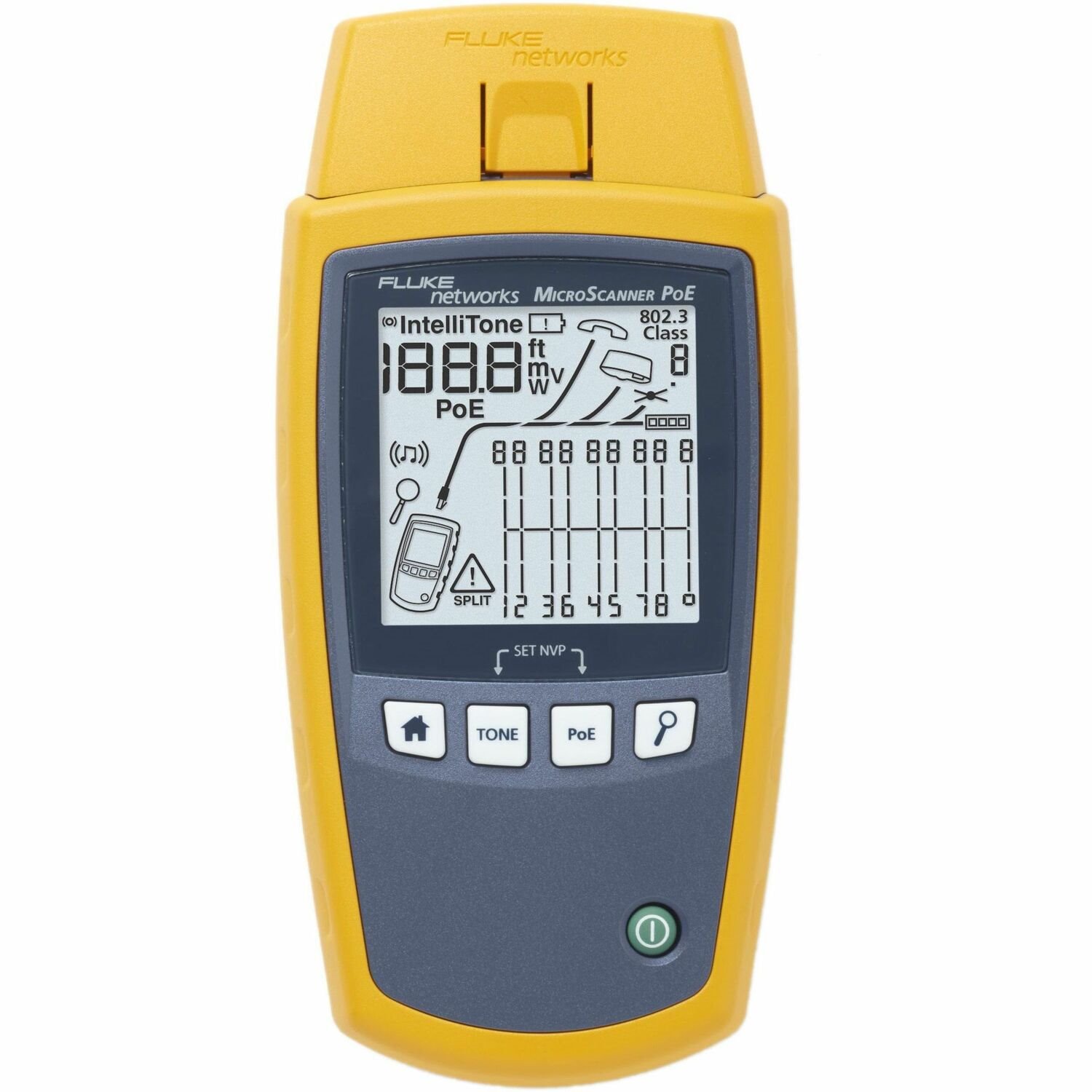 Fluke Networks MicroScanner PoE Cable Verifier