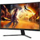 AOC CQ32G4E 32" Class WQHD Curved Screen Gaming LCD Monitor - Black, Red