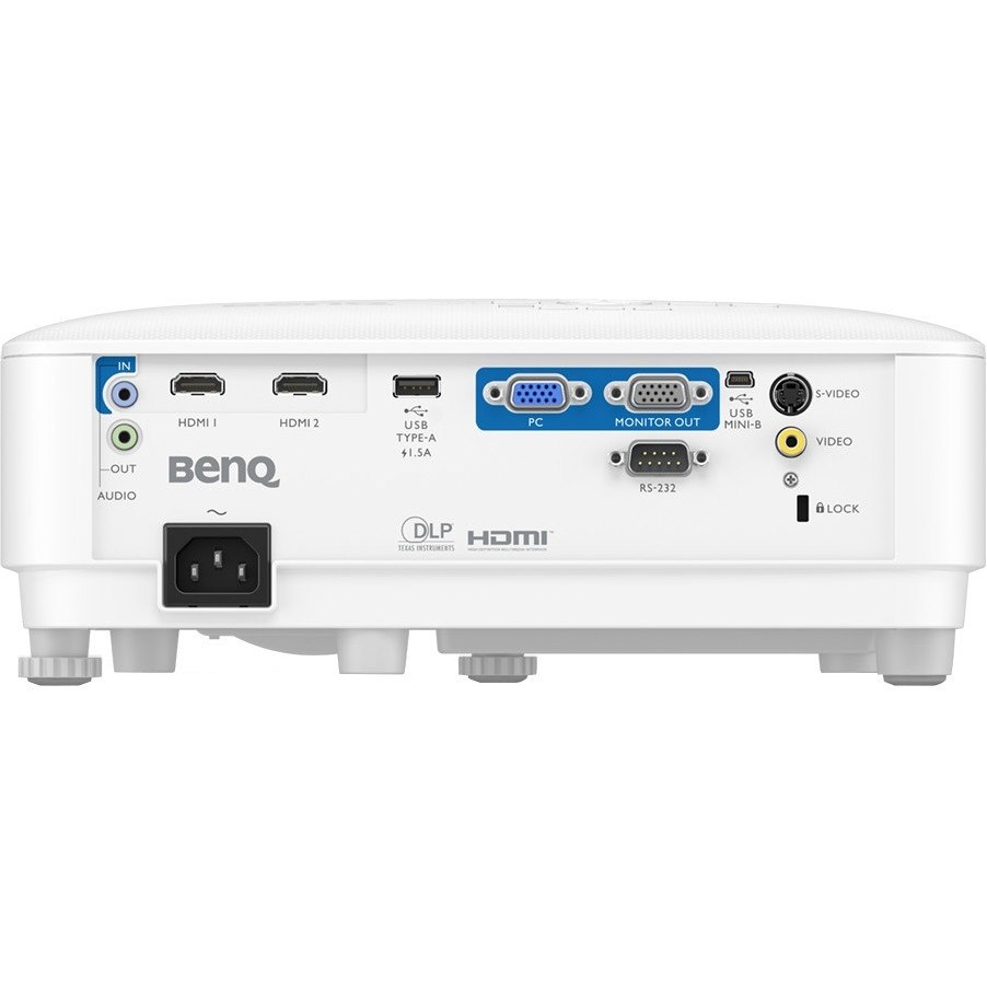 BenQ MW560 3D DLP Projector - 16:10 - Ceiling Mountable, Wall Mountable - White